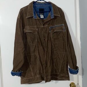 Sean John; Corduroy & Jean Jacket; Vintage; Thrifted
